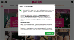Desktop Screenshot of polki.pl